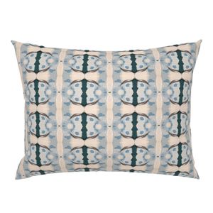 Sally abstract watercolor pillow by Betsey Johns