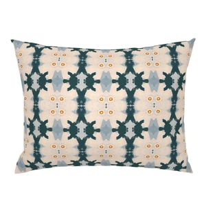 Sally abstract watercolor pillow by Betsey Johns