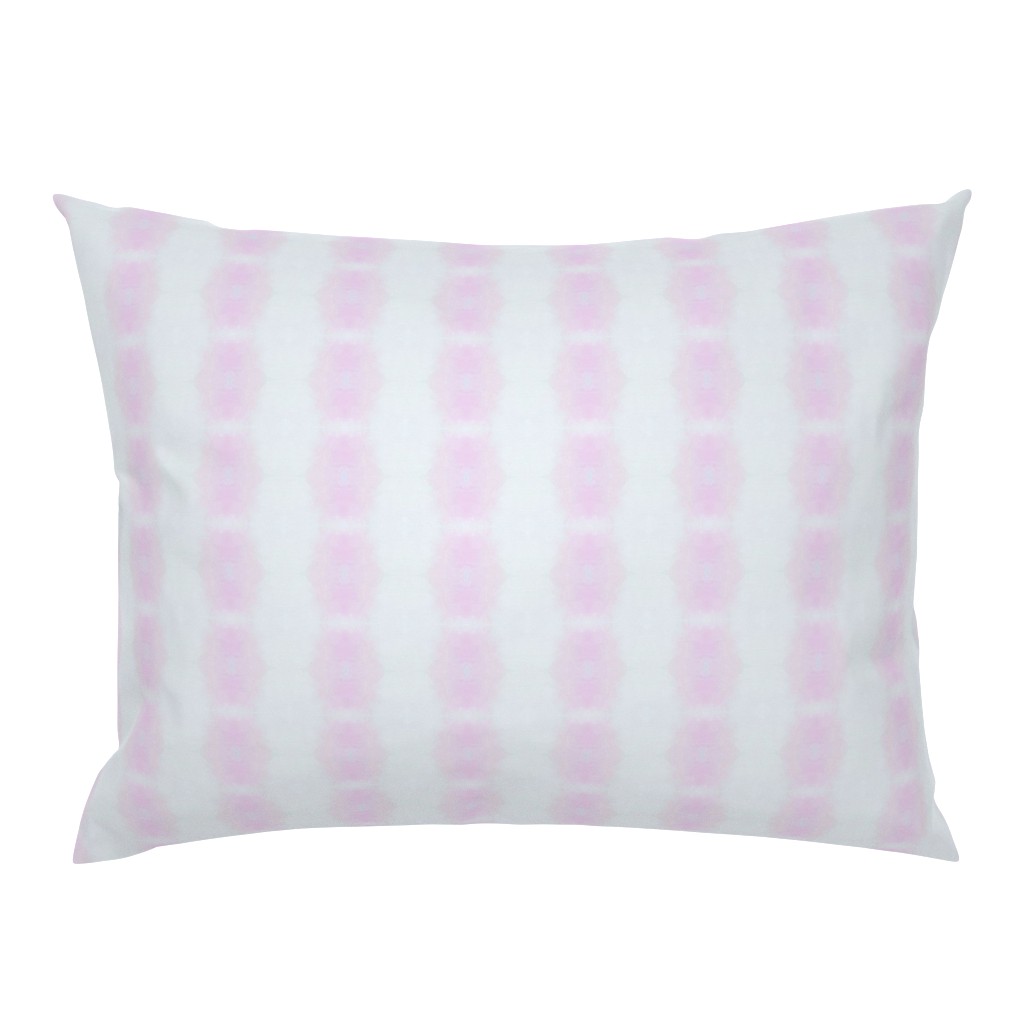 Olivia White Pale Sage Striped Abstract Watercolor 23 pillow by Betsey Johns